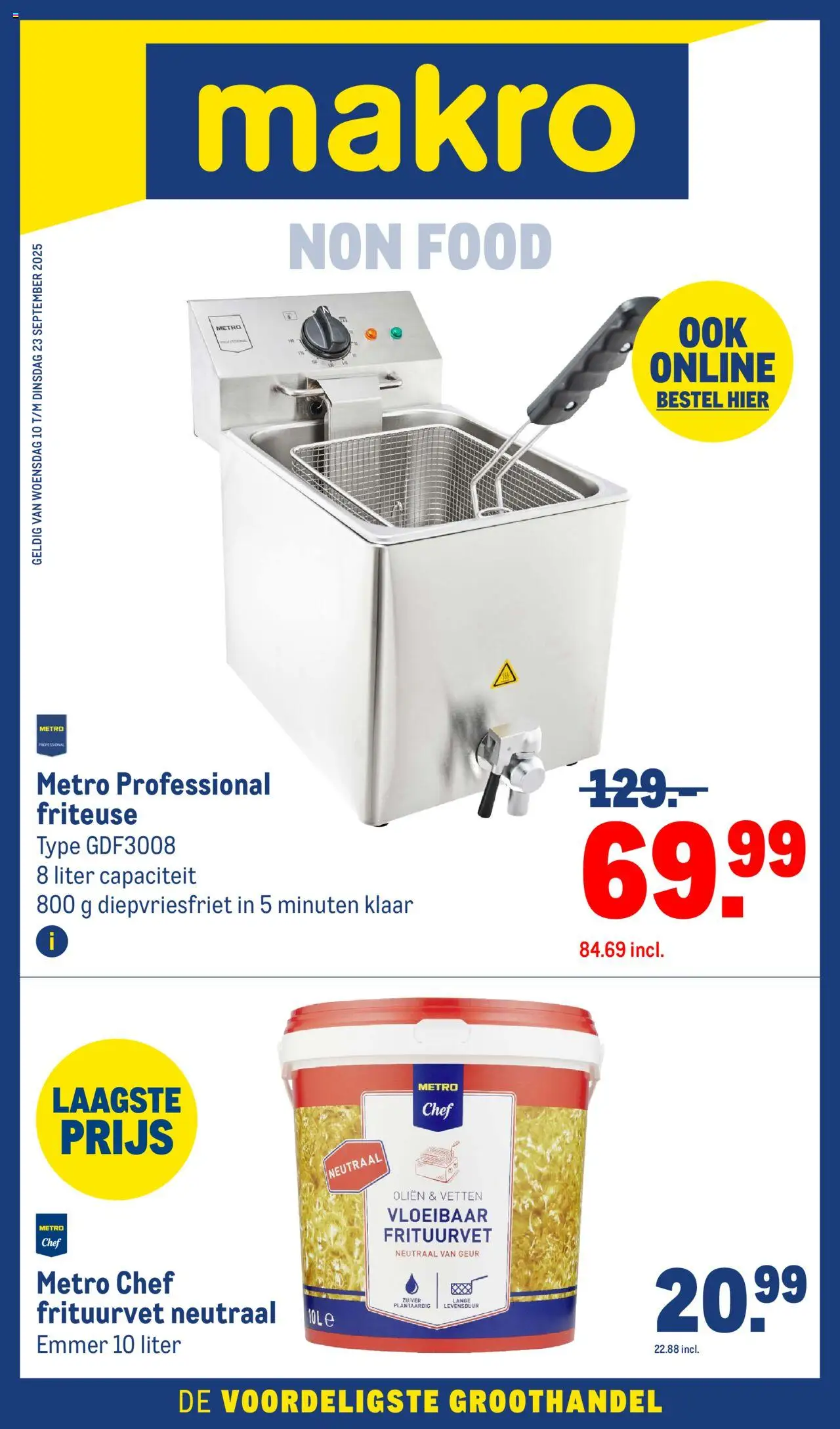 Makro shop Non-Food geldig vanaf 10-09-2025 - Paginanummer 1