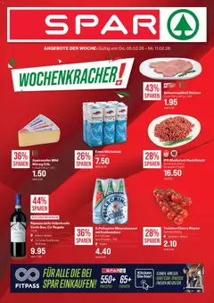 Vorschau des Merkblatts Aktionen vom Shop SPAR gültig von 05.02.2026 bis 11.02.2026
