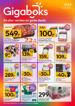 Forhåndsvis Kundeavis fra butikk Gigaboks gyldig fra 16/02/2026