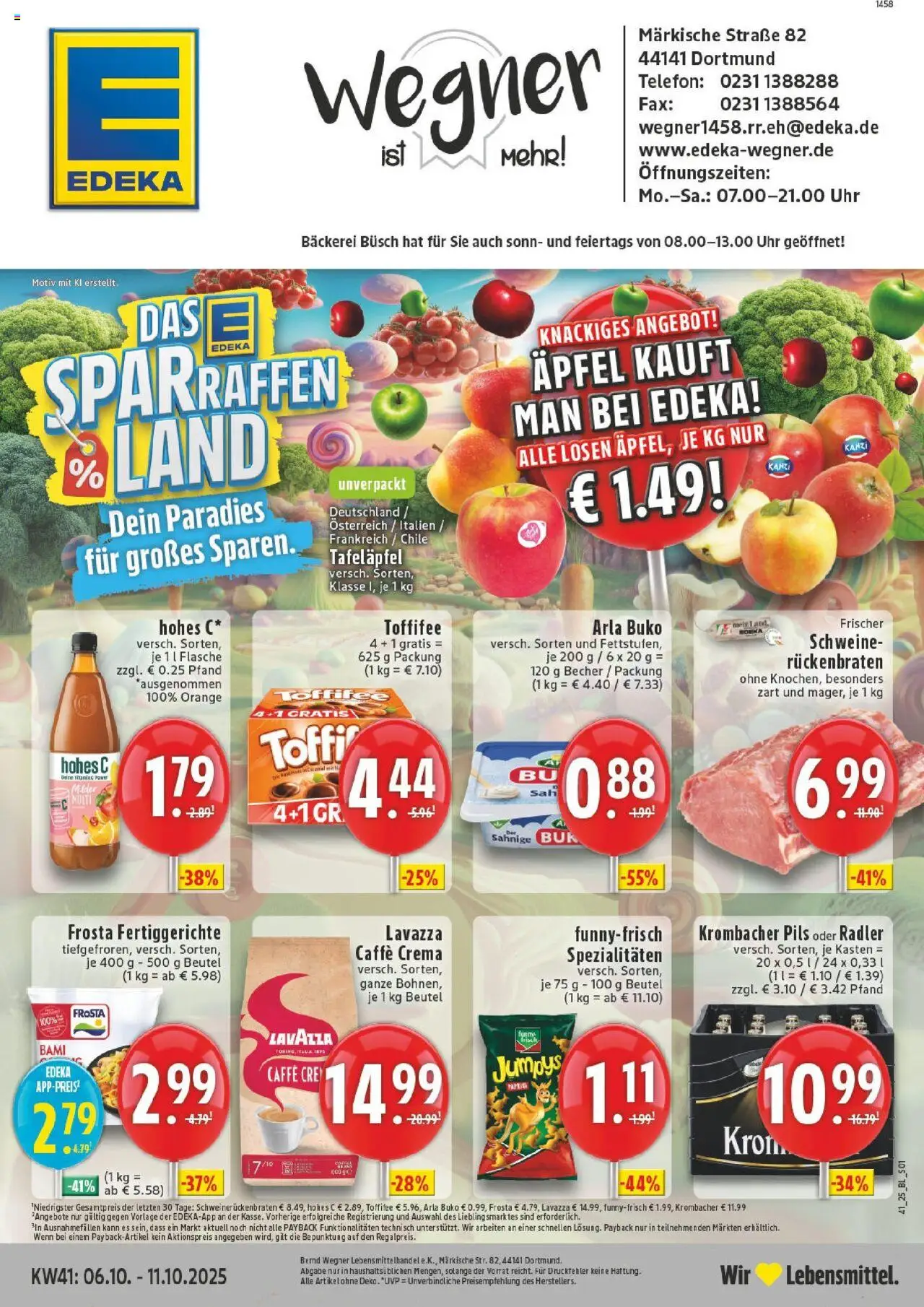 EDEKA Prospekt ab 06.10.2025 - Prospekt Dortmund Online