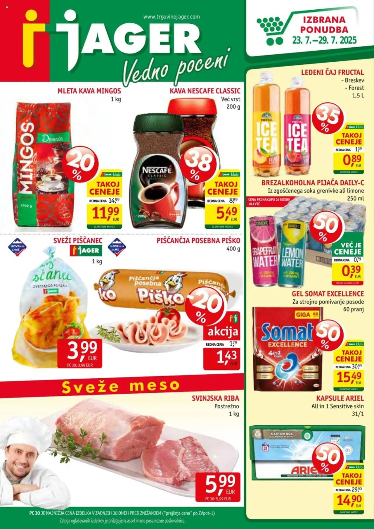 Jager Katalog od 23.07.2025 - aktualna ponudba - stran 1