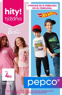 Náhľad Pepco letáku platného od 19.02.2026