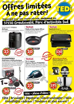 Prévisualisation de TEDi: Découvrez les nouvelles offres du magasin TEDi formulaire valide 28/10/2025