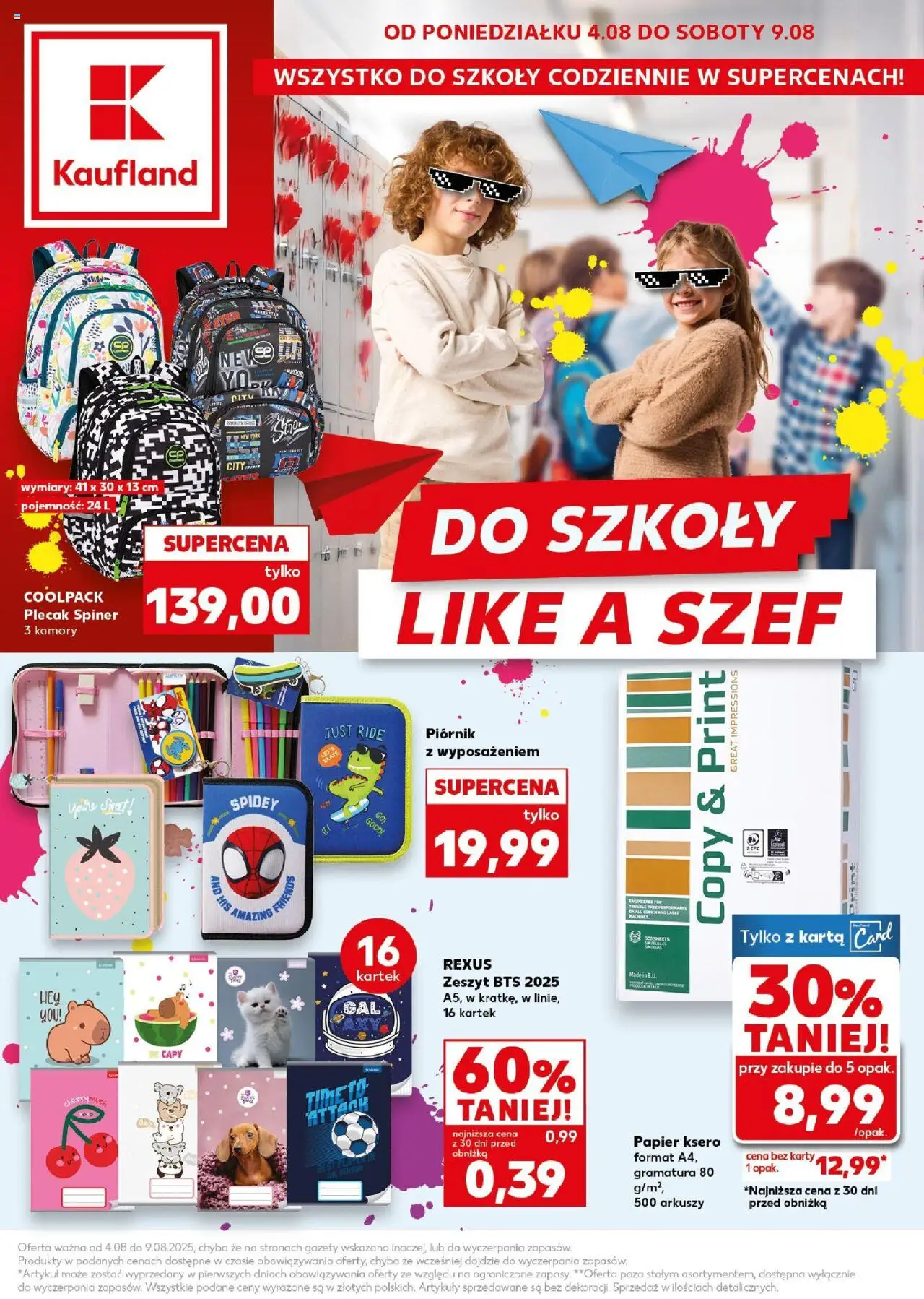 KAUFLAND gazetka promocyjna 04.08.2025 - Promocje - Numer strony 1