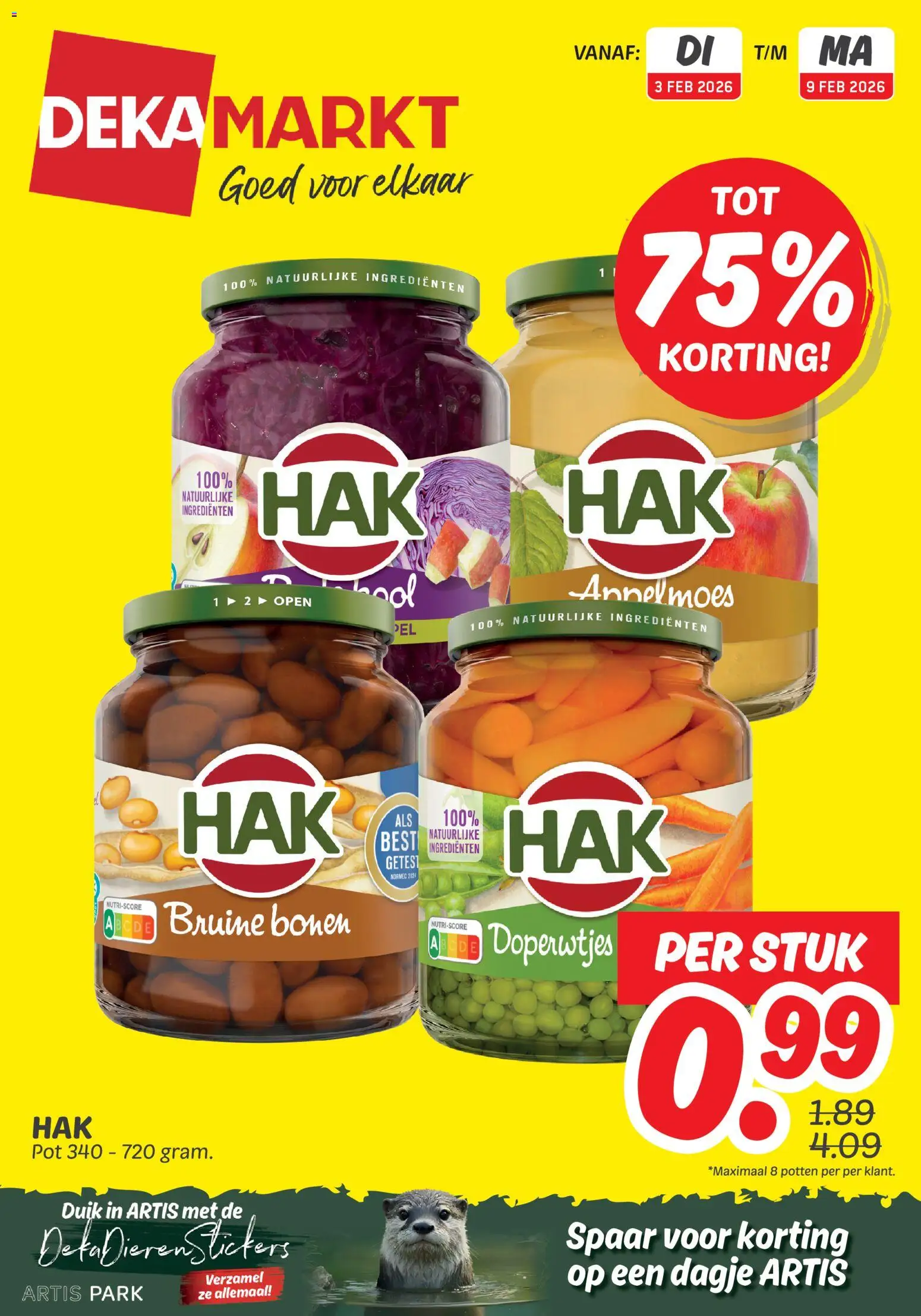 Voorbeeld van Folder van winkel Dekamarkt geldig vanaf 03-02-2026