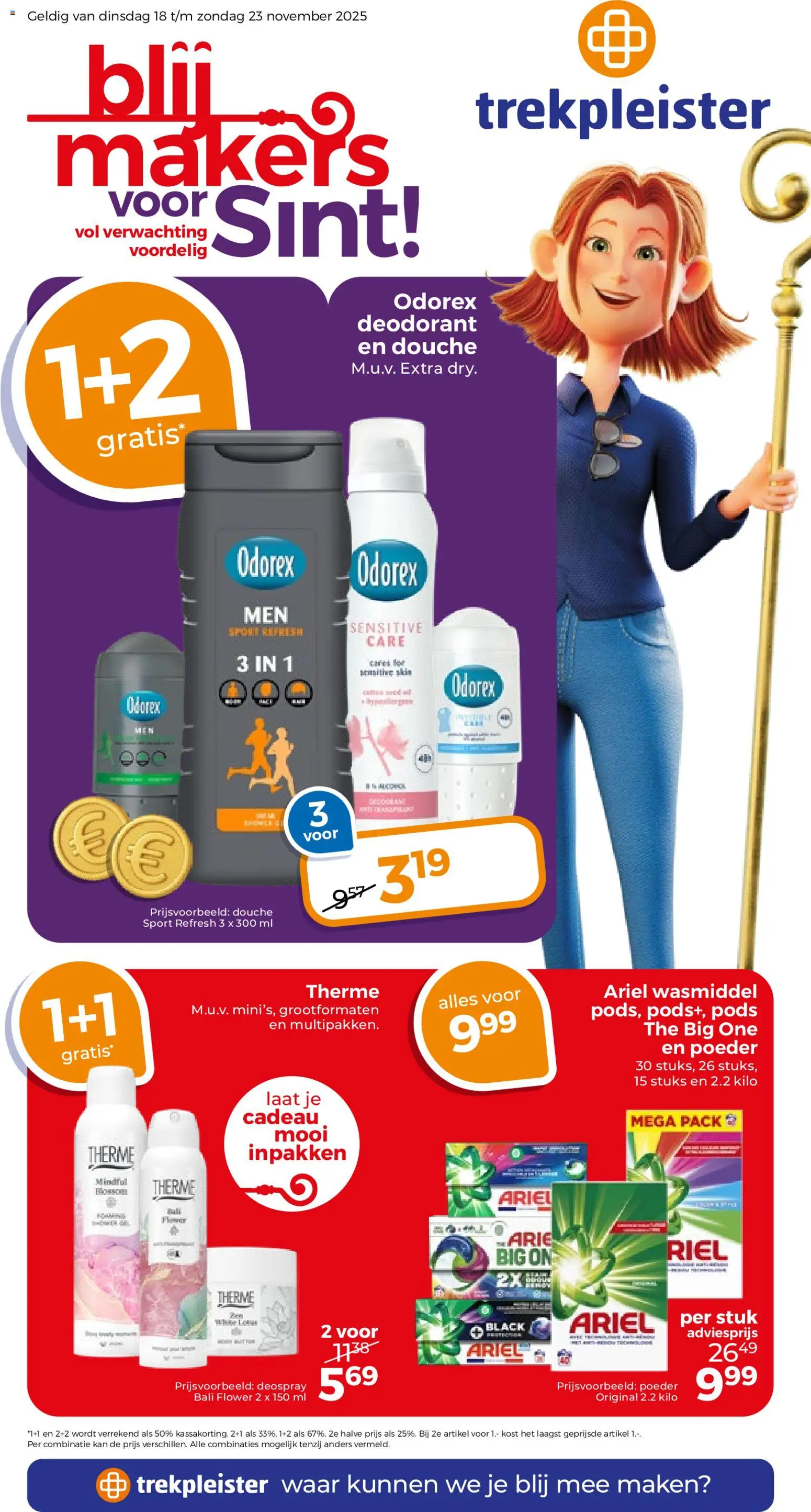 Voorbeeld van Folder van winkel Trekpleister geldig vanaf 18-11-2025