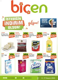 Biçen Market Katalog 05.11.2025 - Broşürünün önizlemesi