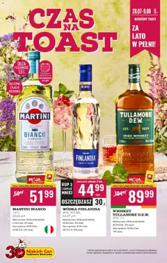 Pogląd gazetki "Czas na toast" ze sklepu Biedronka ważnej od 28.07.2025