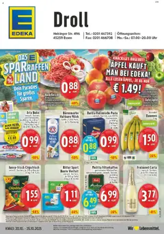 Vorschau von dem Prospekt des Geschäftes Edeka, gültig ab dem 19.10.2025