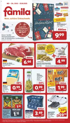 Vorschau von dem Prospekt des Geschäftes Famila Nordwest, gültig ab dem 20.10.2025