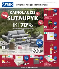 JYSK parduotuvės leidinio Leidinys galiojančio nuo 2025.07.29 peržiūra