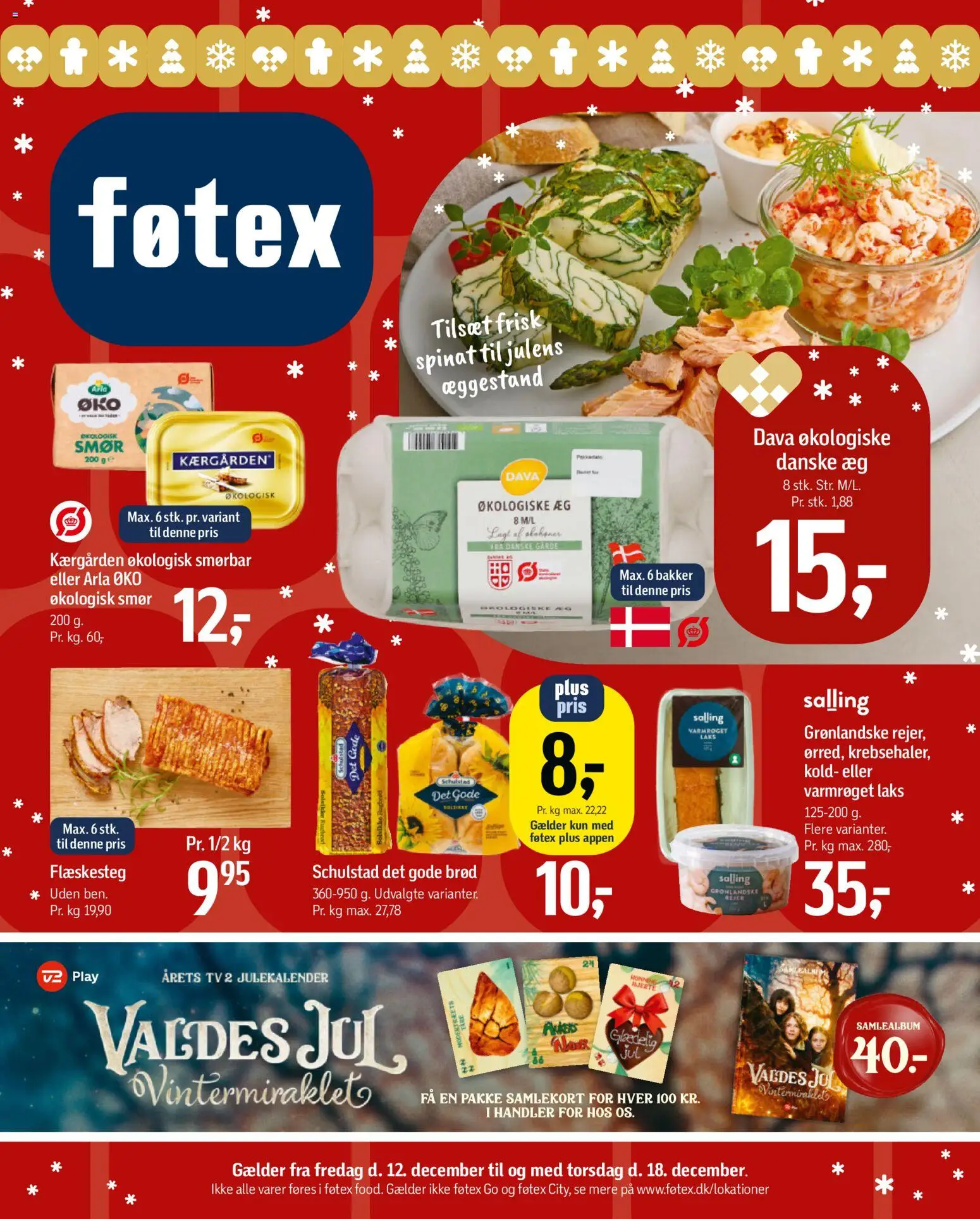 Eksempel på tilbudsavis Tilbudsavis fra butik Føtex gyldig fra 12/12/2025