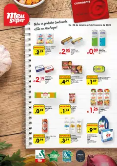 Pré-visualização do folheto da loja Meu Super válida a partir de 22/01/2026
