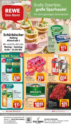 Vorschau von dem Prospekt des Geschäftes Rewe, gültig ab dem 15.03.2026