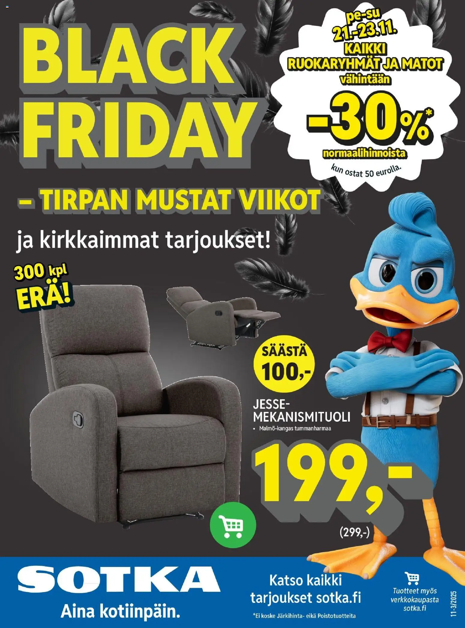 Kaupan Sotka Tarjoukset esikatselu, voimassa 21/11/2025