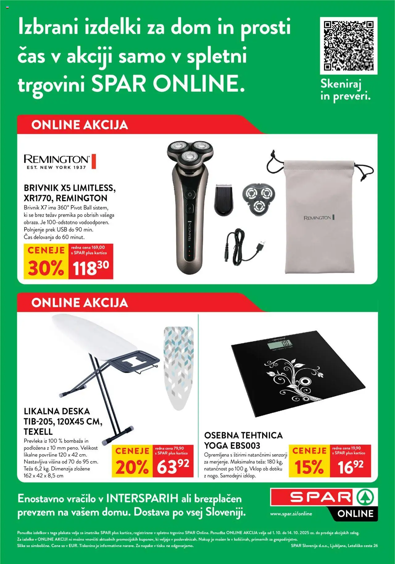 Spar Katalog online 40/25 od 01.10.2025 > Aktualna ponudba - stran 1