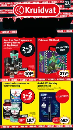Voorbeeld van Black Friday van winkel Kruidvat geldig vanaf 25/11/2025