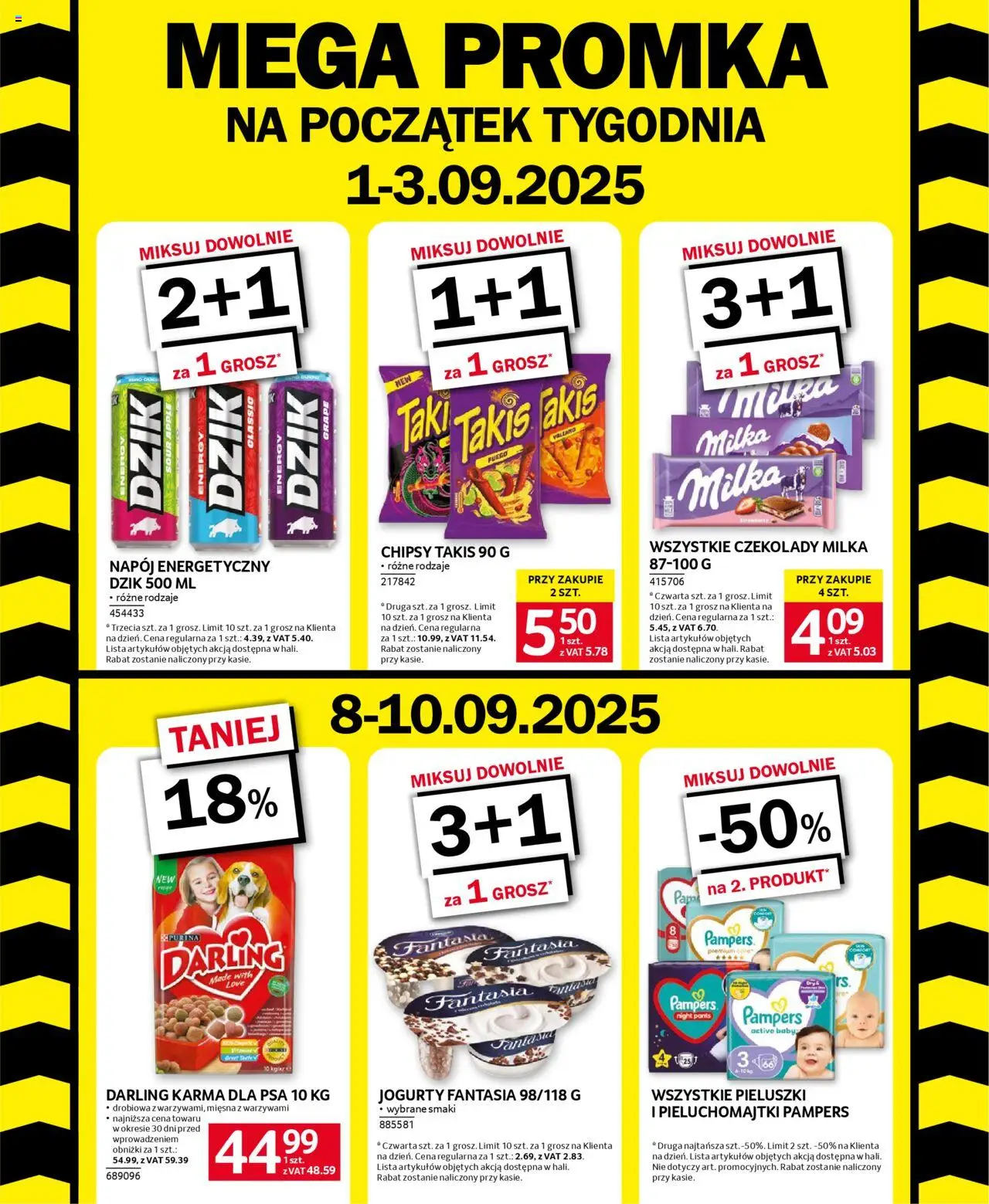 Selgros cash&carry Mega Promka II od 01.09.2025 - Nowa Gazetka - Numer strony 1
