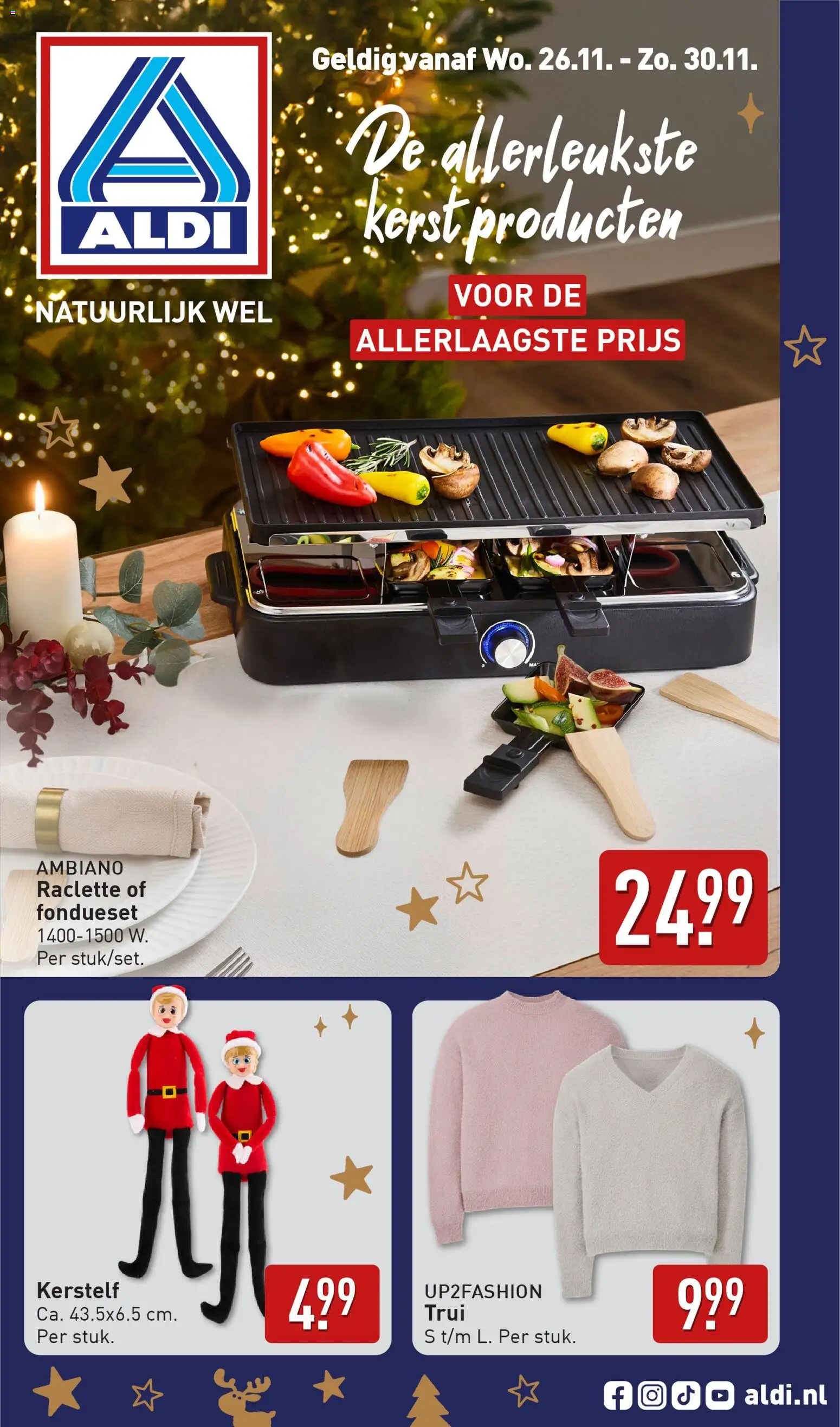 Voorbeeld van Non-food feestspecial van winkel Aldi geldig vanaf 26-11-2025