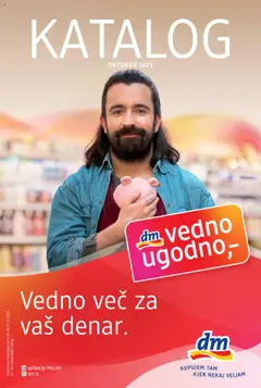 Predogled kataloga iz trgovine DM Drogerie Markt veljaven od 01.10.2025