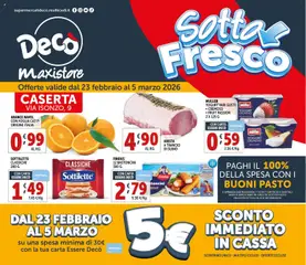 Anteprima dell'opuscolo Volantino MaxiStore - Caserta dal negozio Decò valido da 23/02/2026