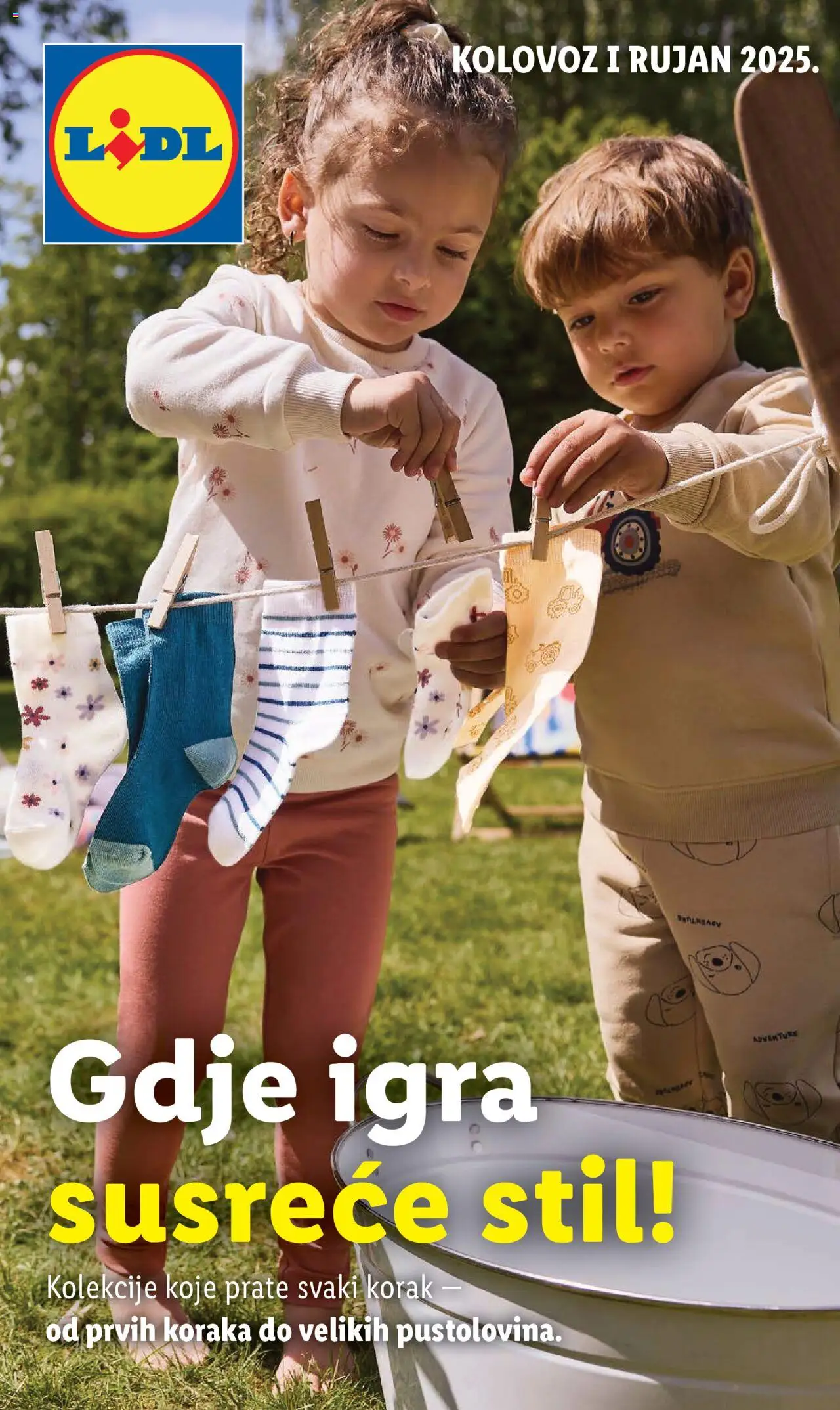 Lidl aktualni Gdje igra susreće stil! vrijedi od 01.08.2025 - tjedna akcija broj stranice 1