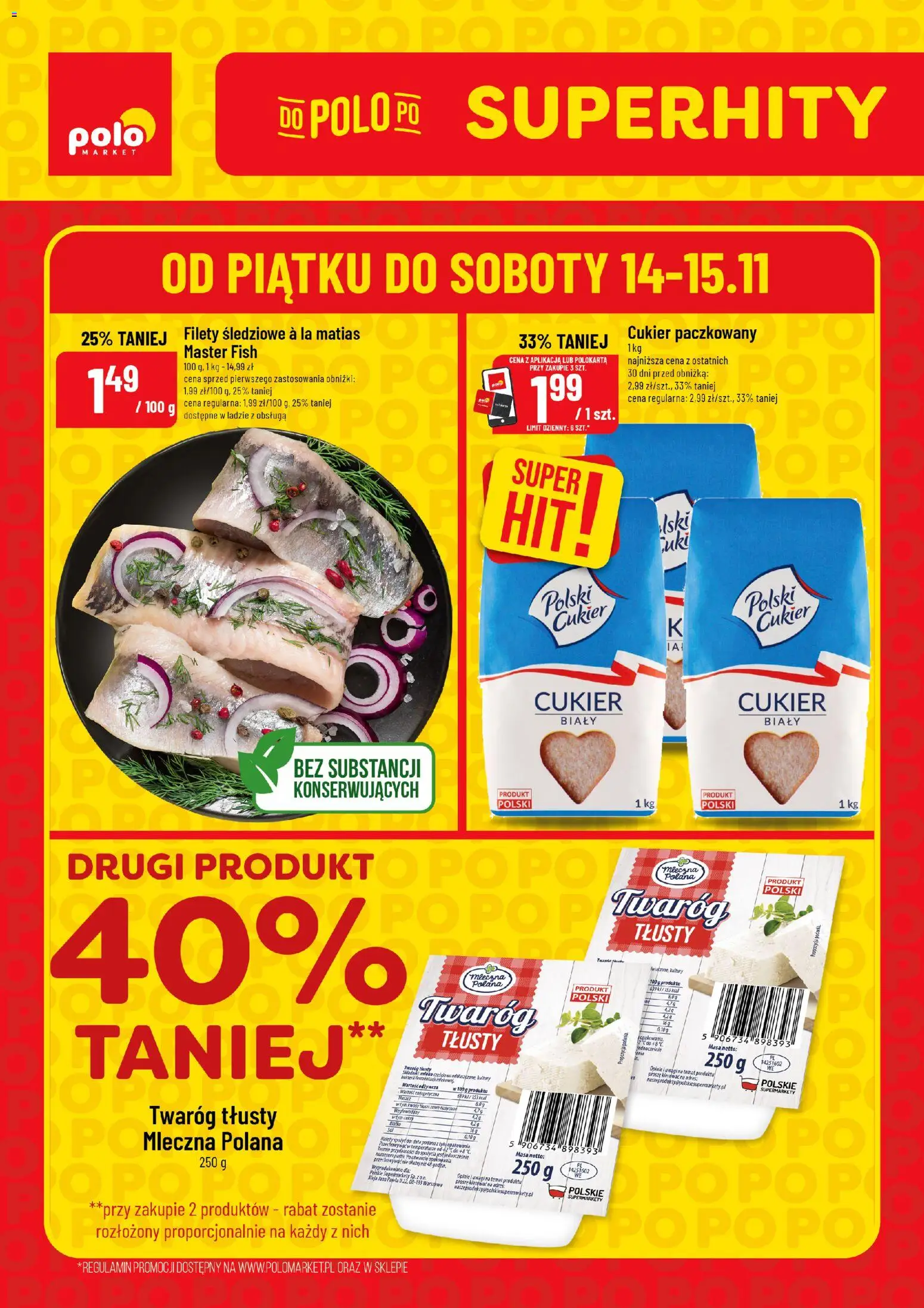 Pogląd gazetki "Super Hity" ze sklepu POLOmarket ważnej od 13.11.2025