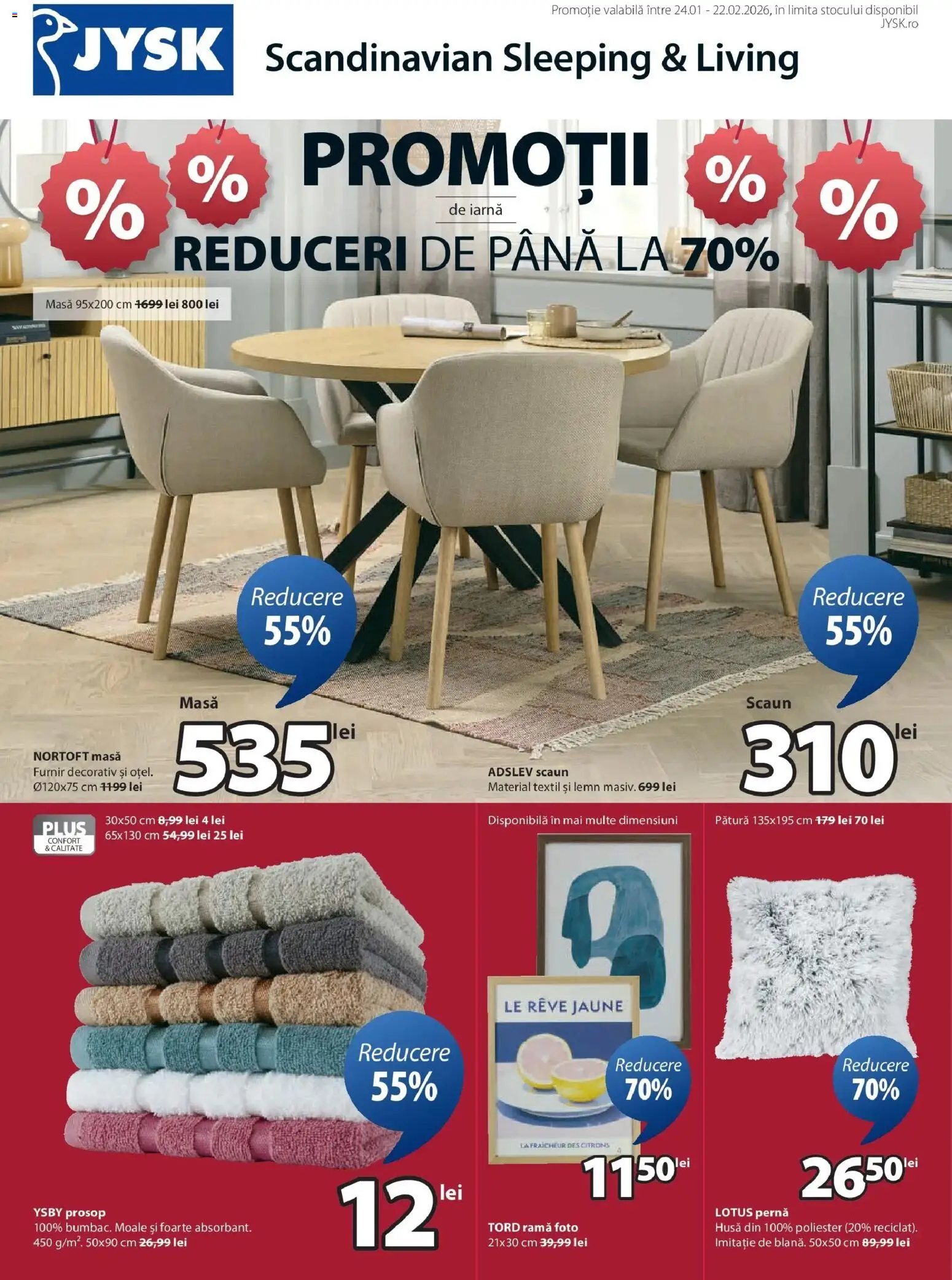 Previzualizarea de cataloage: JYSK Catalog nou valabil de la 24.01.2026