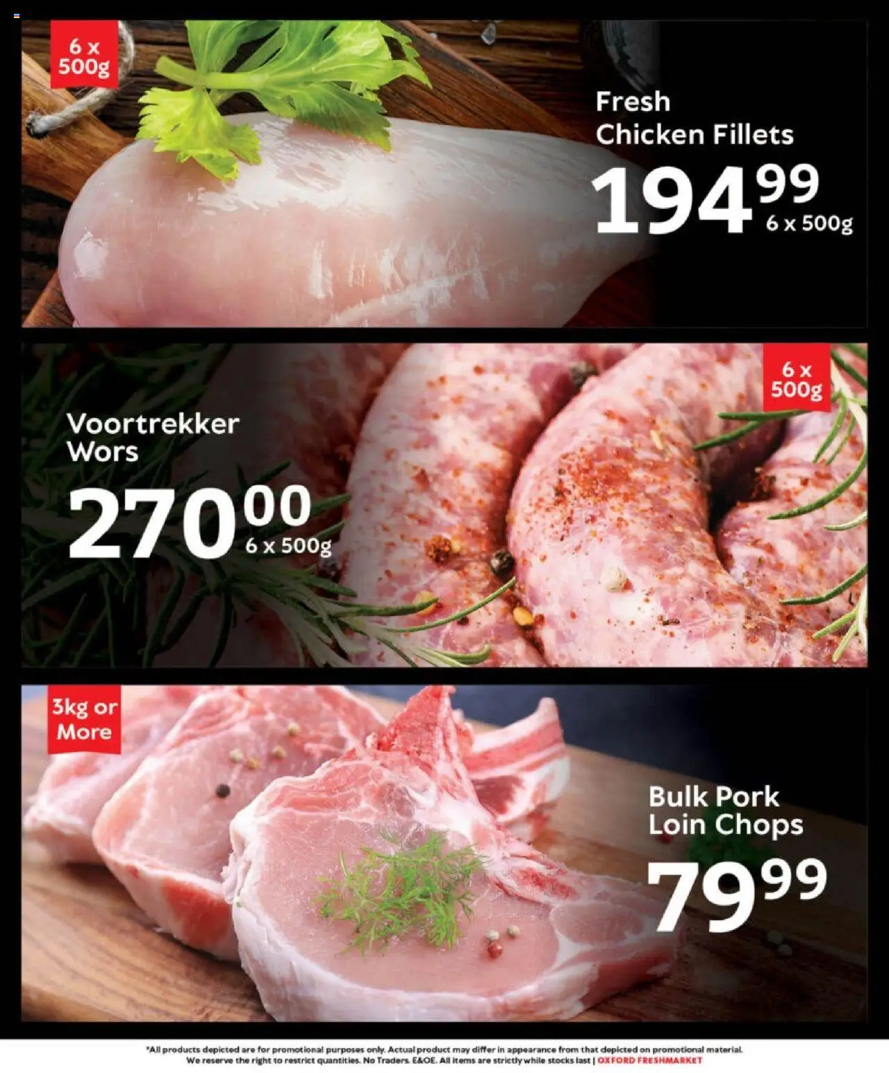Oxford Freshmarket Bundle Deals from 27/08 - 01/09/2025 > Promotions