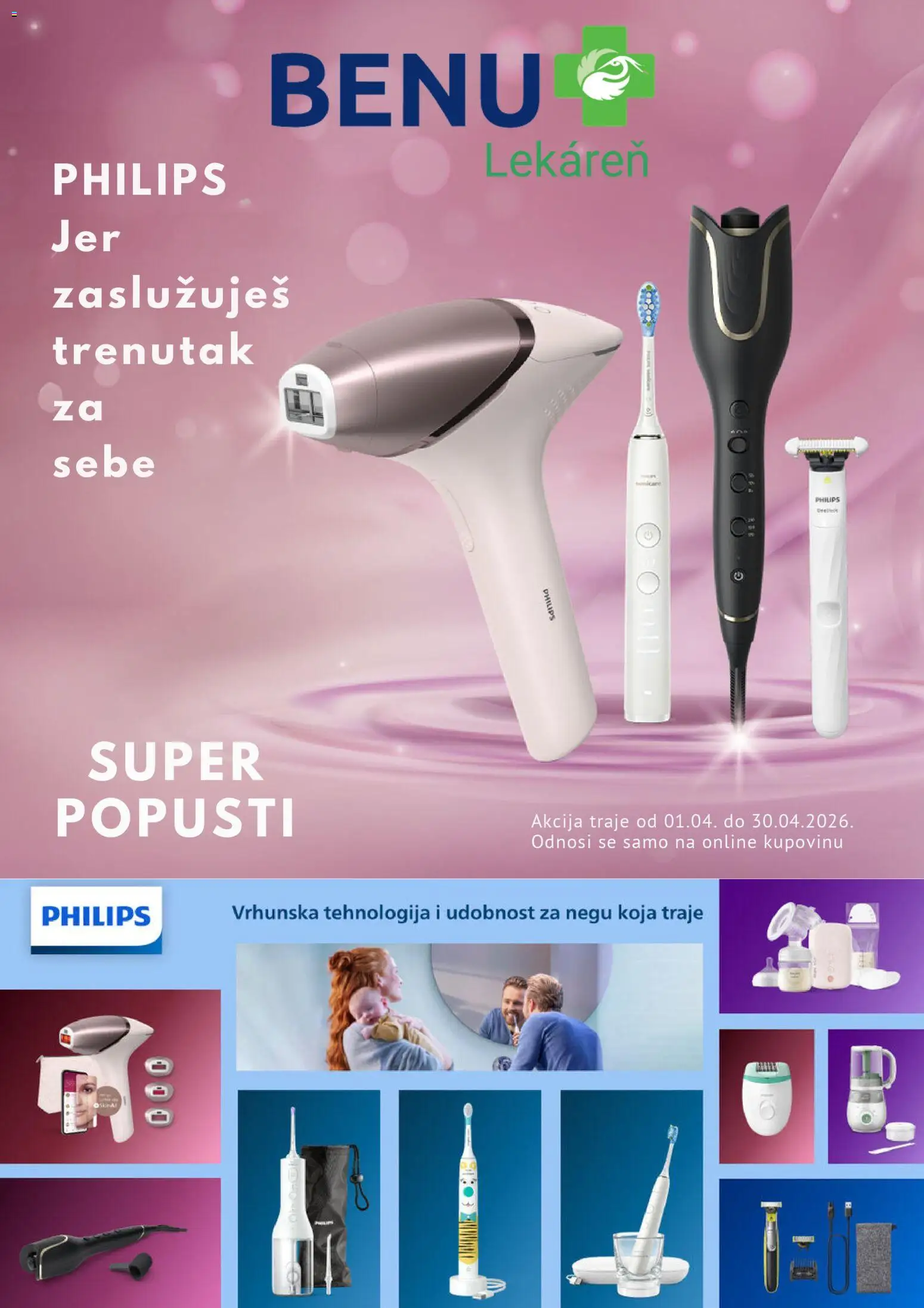 Pregled BENU kataloga - važi od 01.04.2026