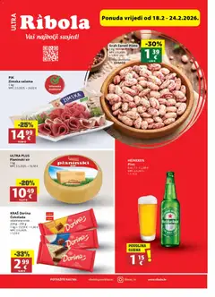 Pregled letka Katalog trgovine Ultra Gros vrijedi od 18.02.2026