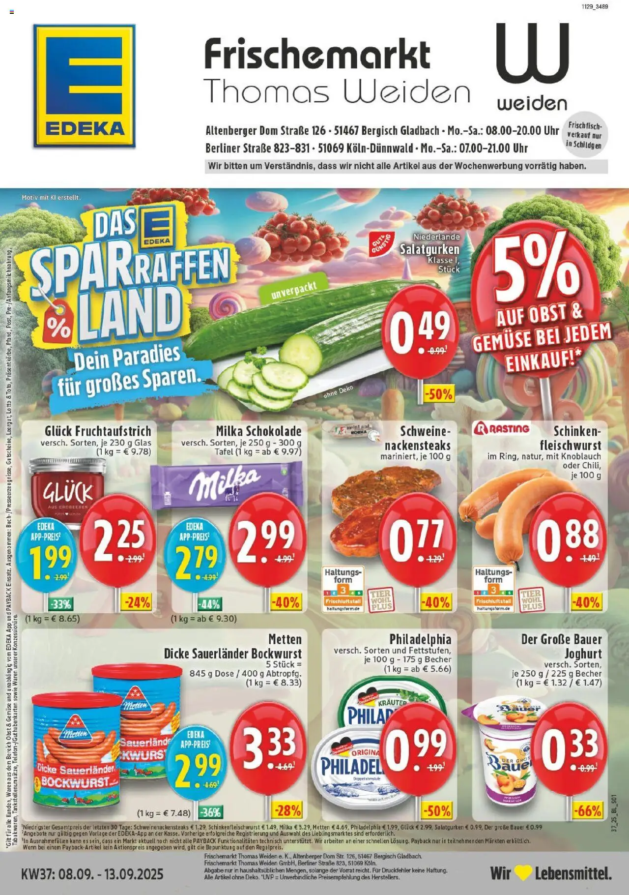 EDEKA Prospekt ab 07.09.2025 - Prospekt Köln Online