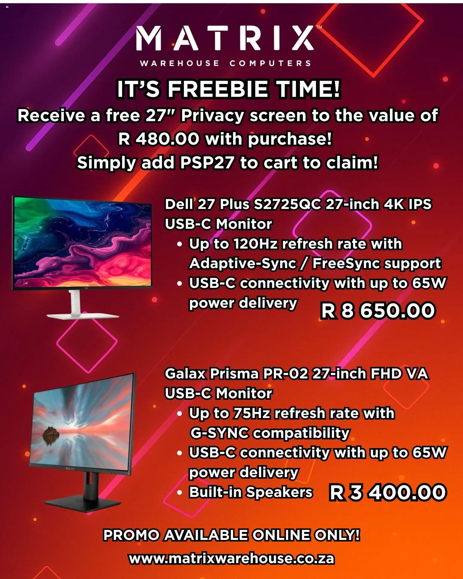 Preview of Matrix Warehouse flyer valid from 09/01/2026