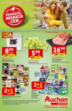 Pogląd gazetki "Gazetka" ze sklepu Auchan ważnej od 25.09.2025