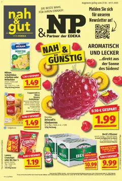 Vorschau von dem Prospekt des Geschäftes NP Discount, gültig ab dem 27.10.2025