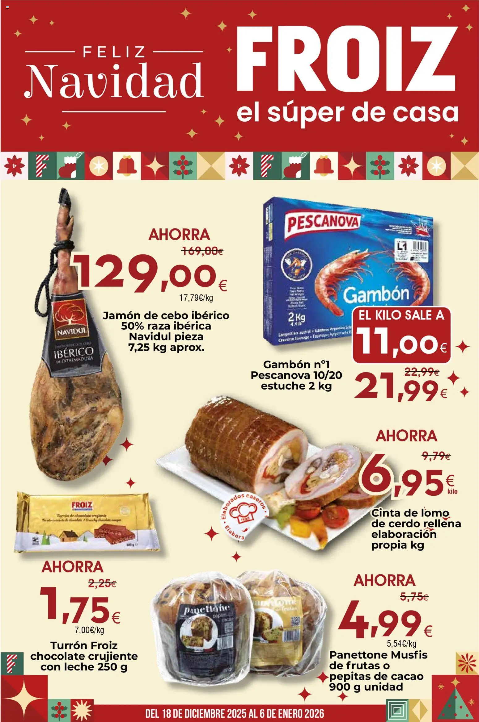 Vista previa del folleto de la tienda Froiz válido desde el 18/12/2025 