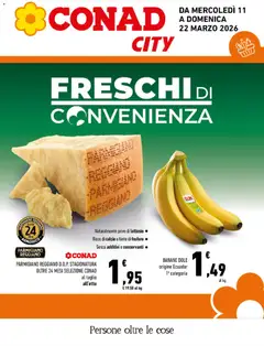 Anteprima dell'opuscolo Conad volantino City Lazio dal negozio Conad valido da 11/03/2026