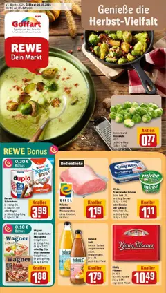 Vorschau von dem Prospekt des Geschäftes Rewe, gültig ab dem 19.10.2025