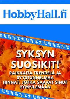 Kaupan Hobby Hall Tarjoukset esikatselu, voimassa 22/09/2025