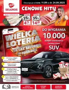 Pogląd gazetki "Gazetka" ze sklepu Selgros cash&carry ważnej od 11.09.2025