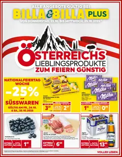 Vorschau der Angebote: Billa Salzburg gültig ab 23.10.2025