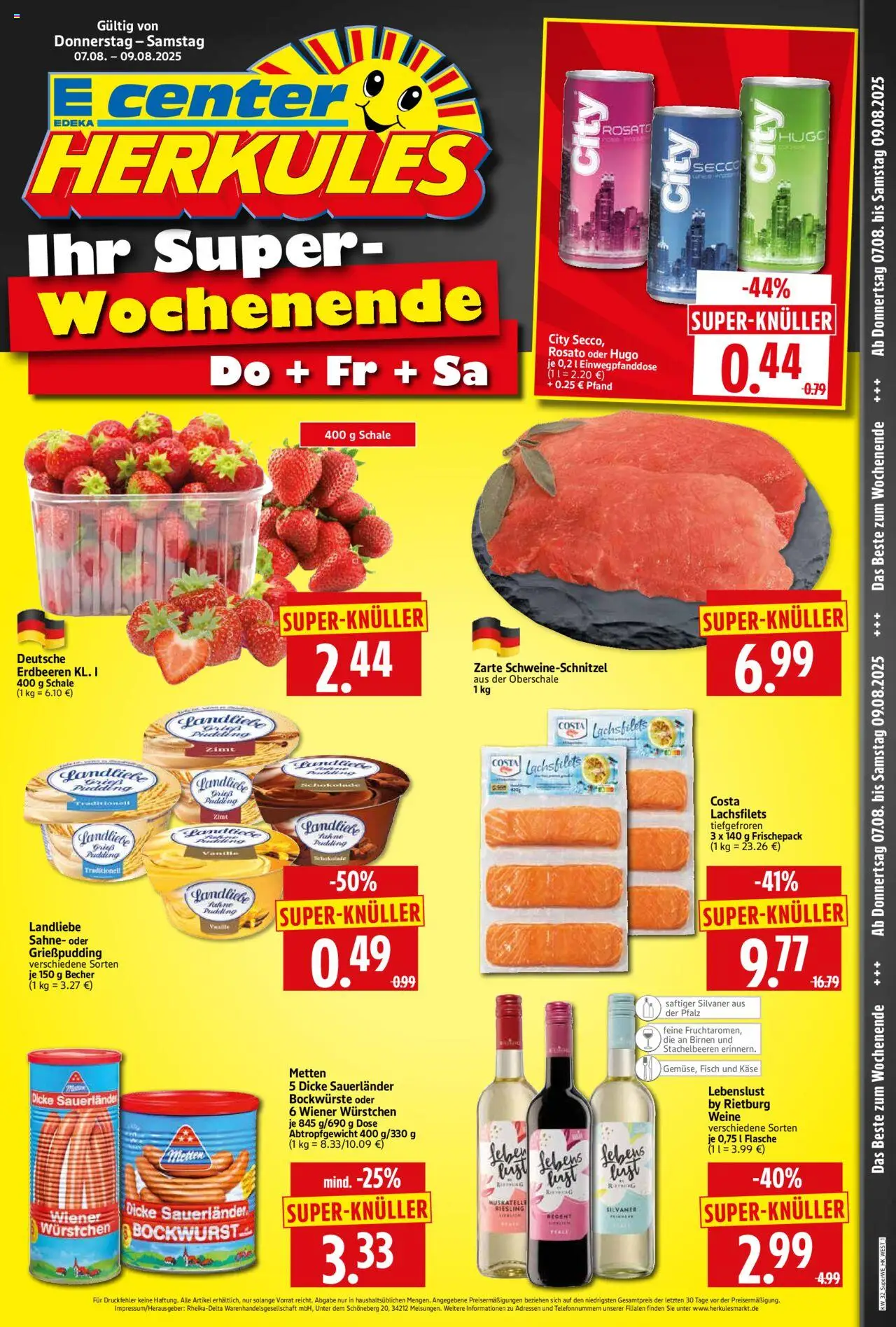 HERKULES Sonderbeilage (vom 07.08.2025 - 09.08.2025)