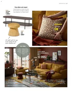 Förhandsgranska reklamblad Aktuella reklamblad Mio från butik Mio gäller från 01/09/2025 | Sida: 47