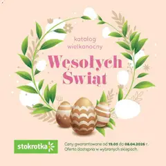 Pogląd gazetki "Stokrotka gazetka - Wielkanoc" ze sklepu Stokrotka ważnej od 19.03.2026