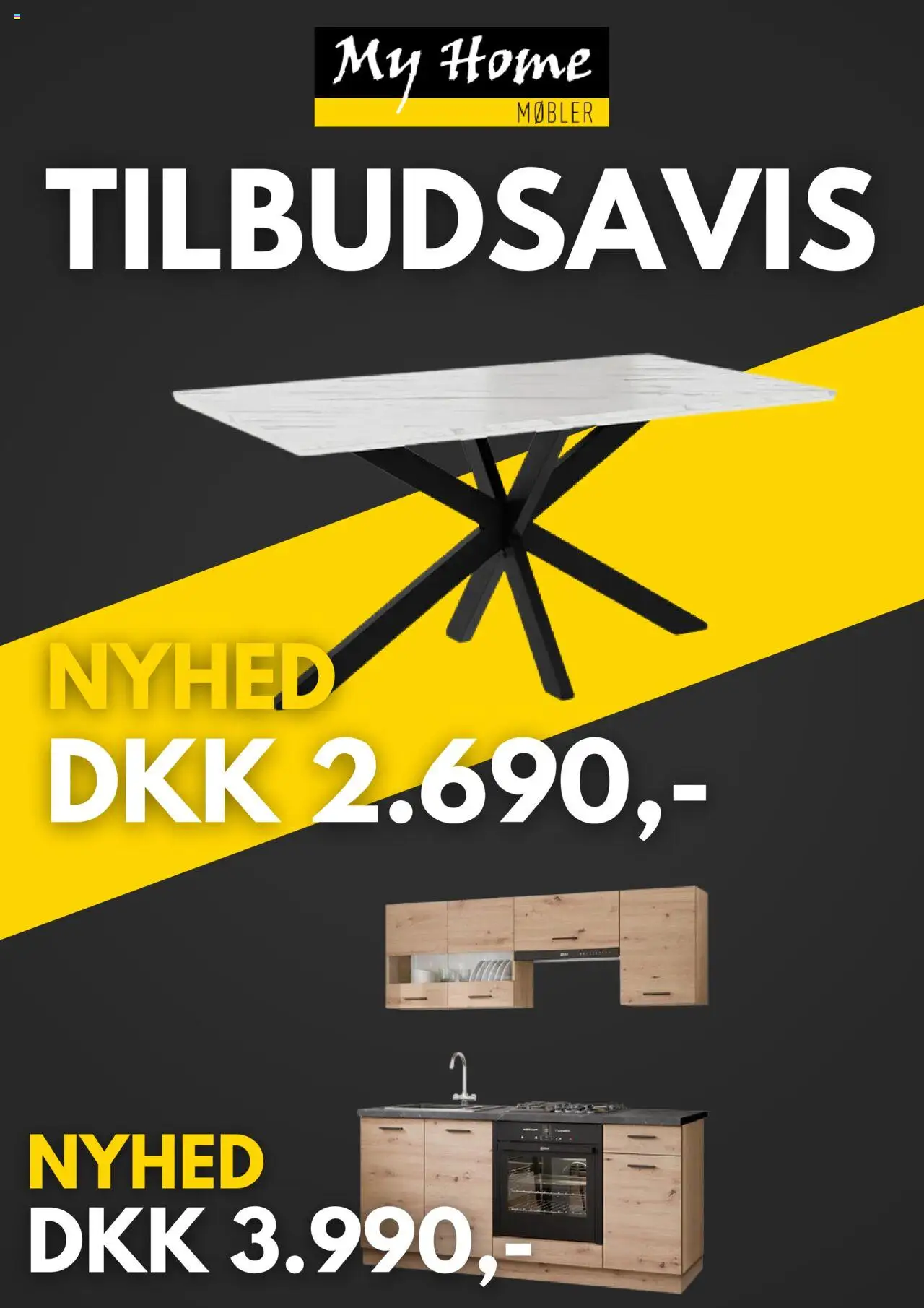 Eksempel på tilbudsavis Tilbudsavis fra butik My Home gyldig fra 12/10/2025