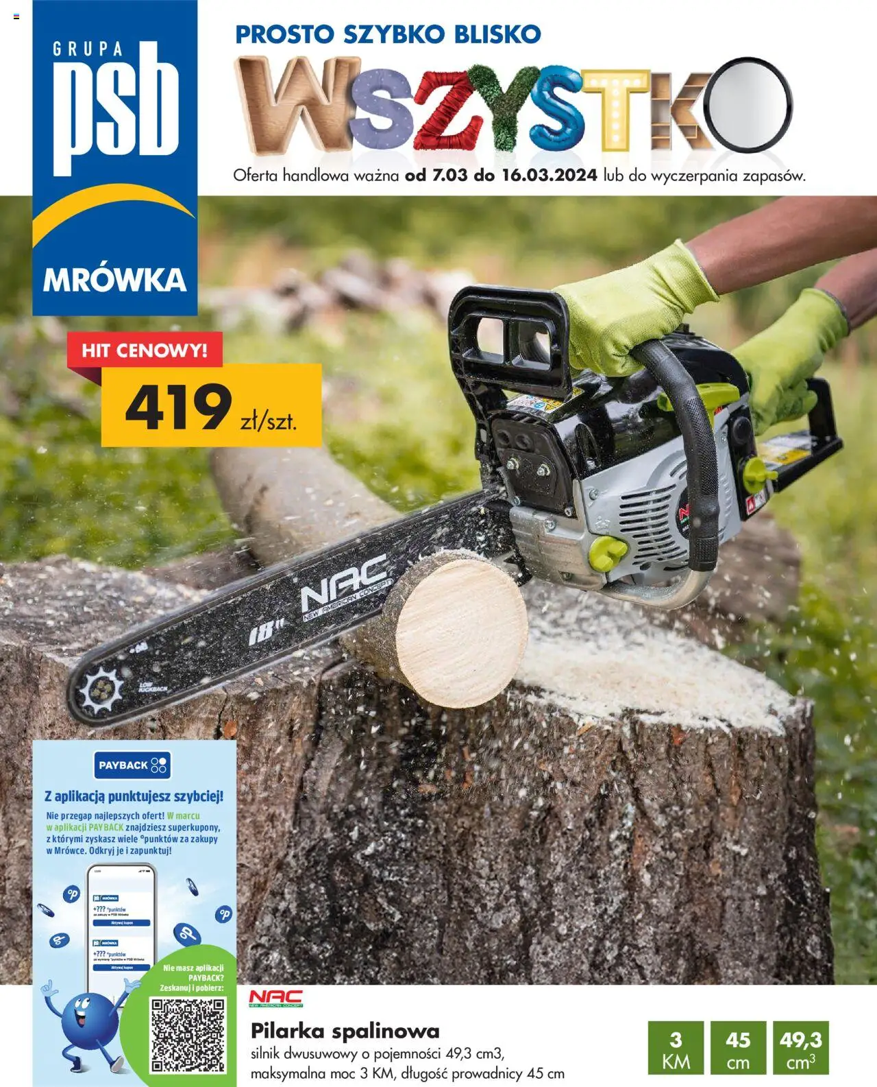 MRÓWKA Gazetka 07.03.2024 - 16.03.2024 - Gazetka promocyjna - Numer strony 1