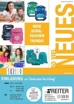 Vorschau der Angebote: Angebote Skribo: Schulneuheiten gültig ab 04.01.2026