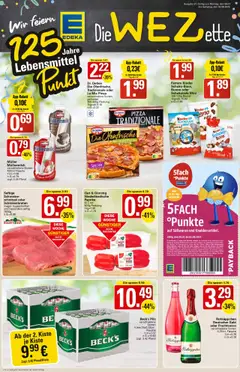 Vorschau von dem Prospekt des Geschäftes WEZ, gültig ab dem 28.07.2025