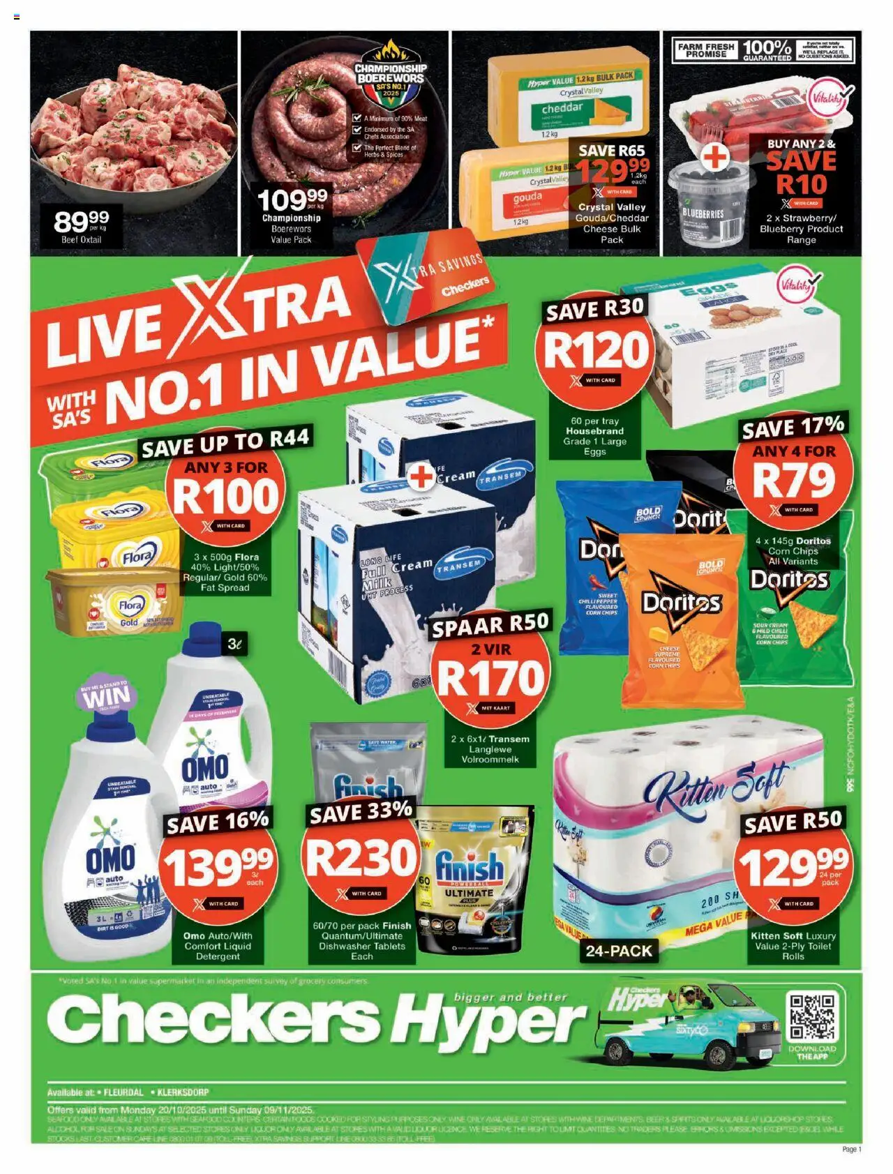 Checkers Northern Cape - Hyper Month-End Promotion 19/10 - 09/11/2025 >> Catalogue