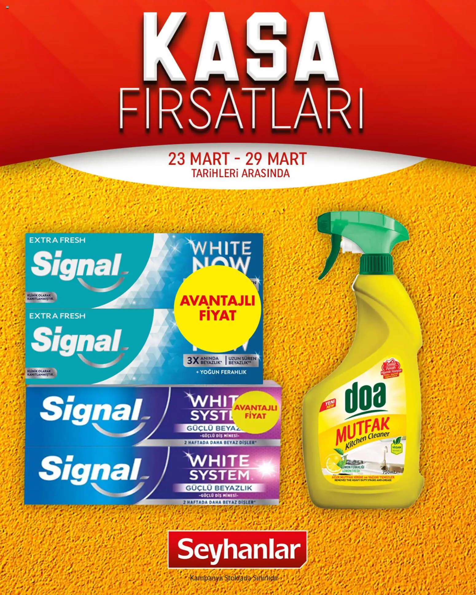 Seyhanlar Market Seyhanlar Market - Katalog Kasa Fırsatları 23.03.2026 - Broşürünün önizlemesi